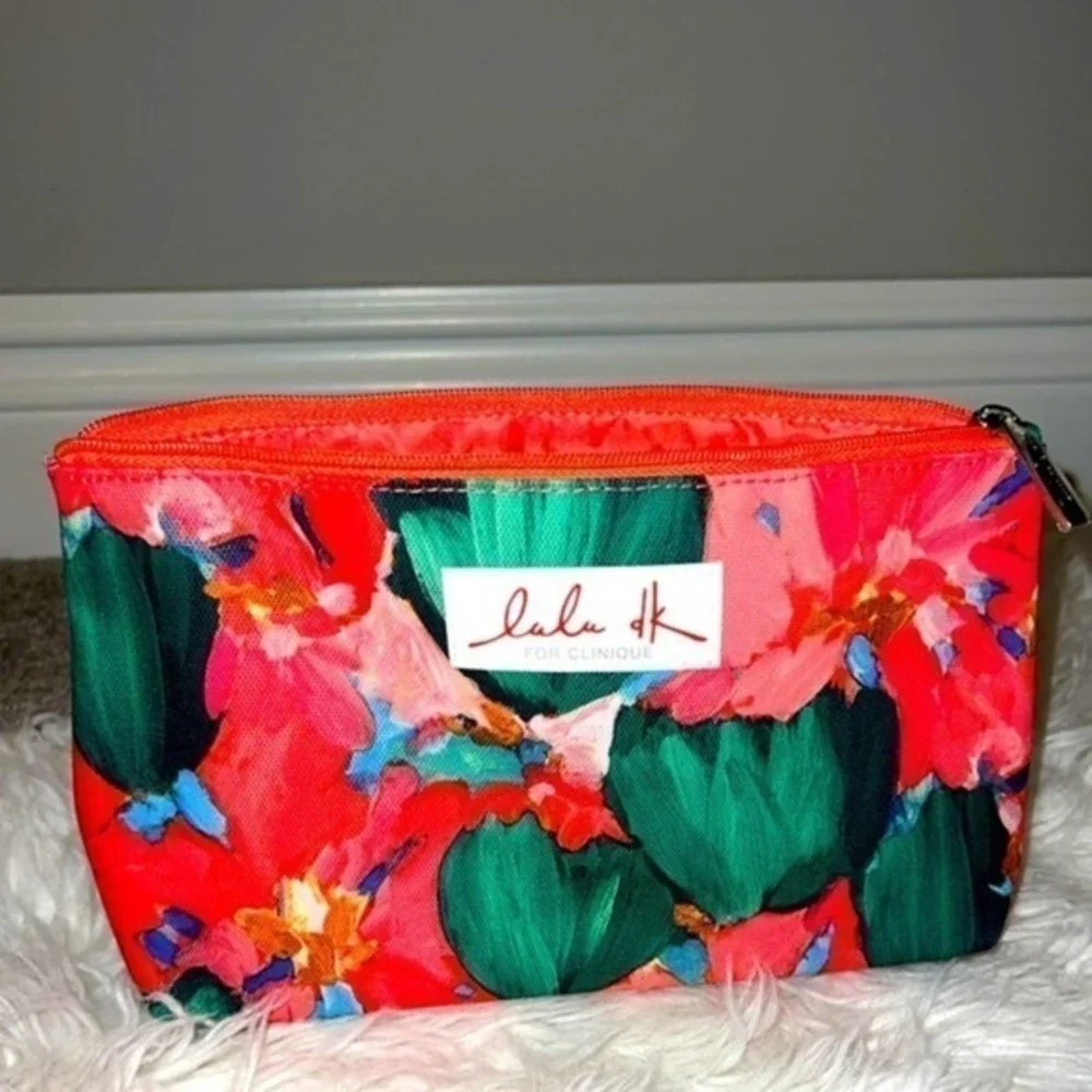 Floral Cosmetic Bag
